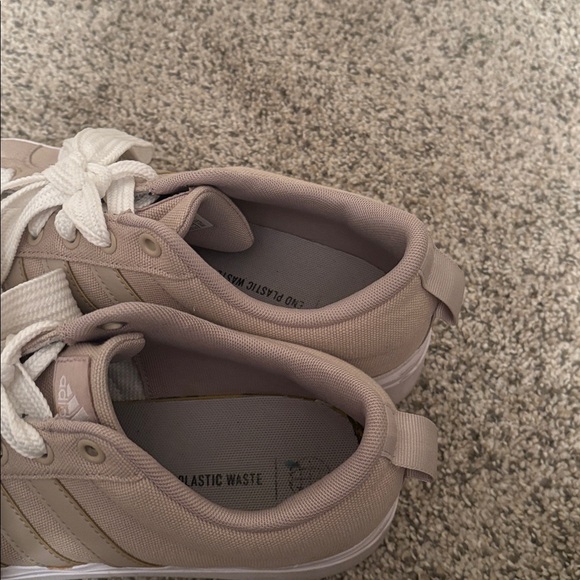 adidas Women's Sneakers in Beige and White - Picture 4 of 7